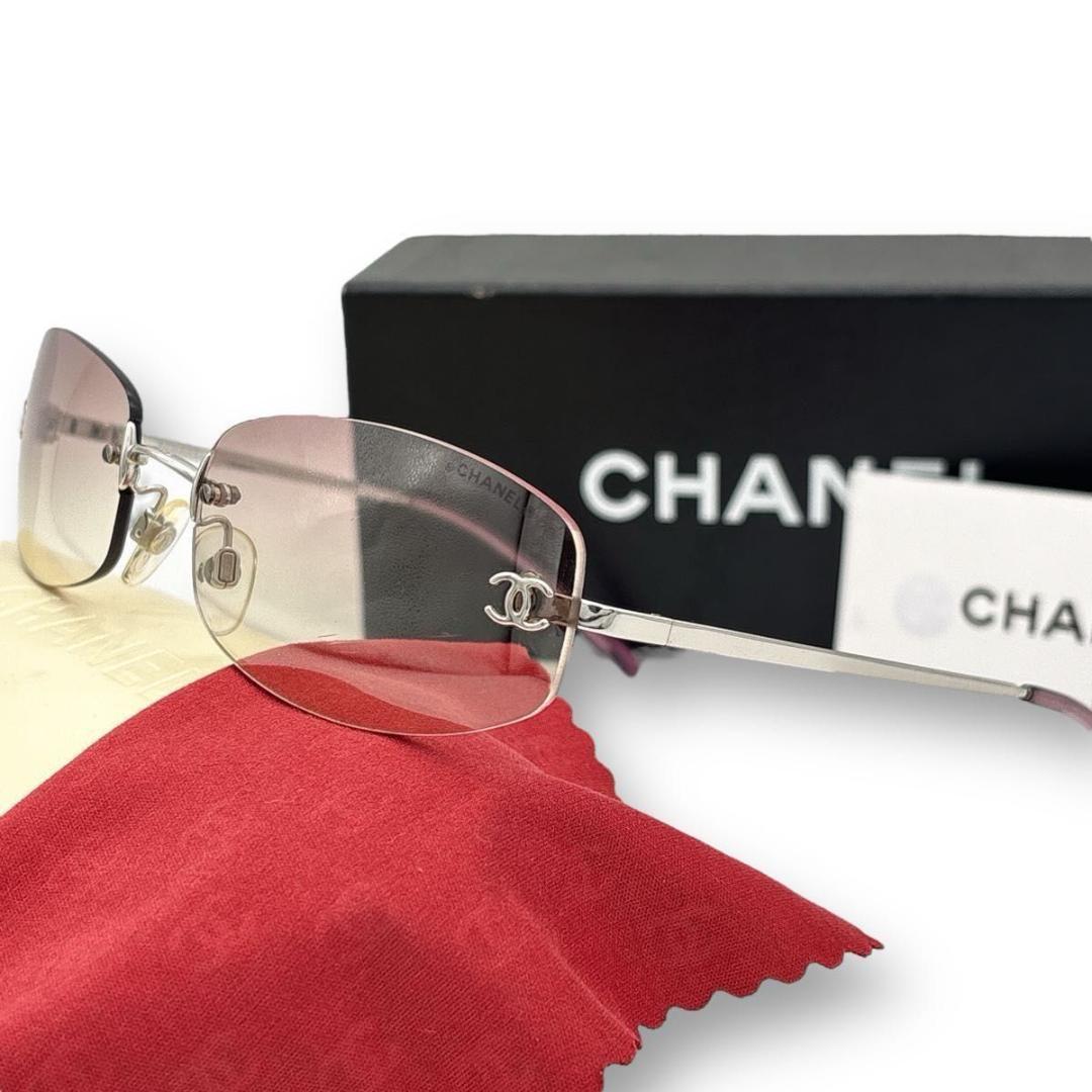 CHANEL rimless sunglasses リムレス サングラス 付属品