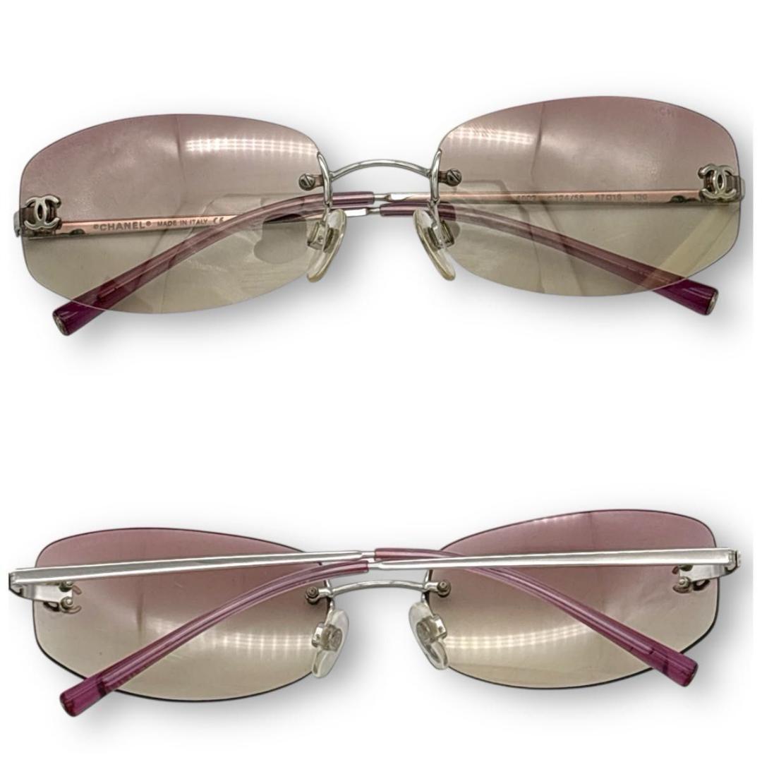 CHANEL rimless sunglasses リムレス サングラス 付属品