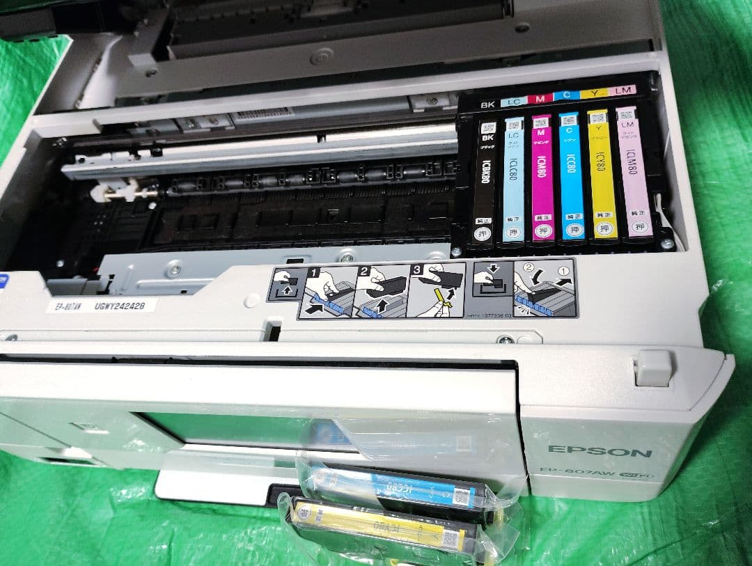 【ジャンク品】EPSON プリンター EP807AW インクジェットプリンター