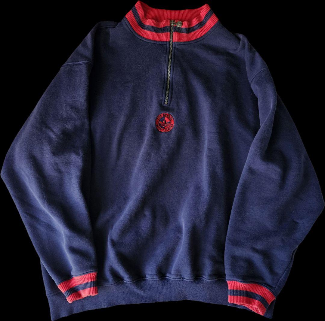 専用　80s 90s adidas スウェット　ハーフジップ　ヴィンテージ