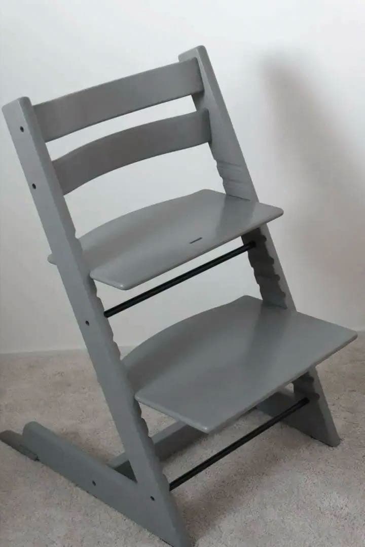 ストッケ　トリップトラップ　ベビーチェア　ハイチェア　グレー　北欧　椅子　限定