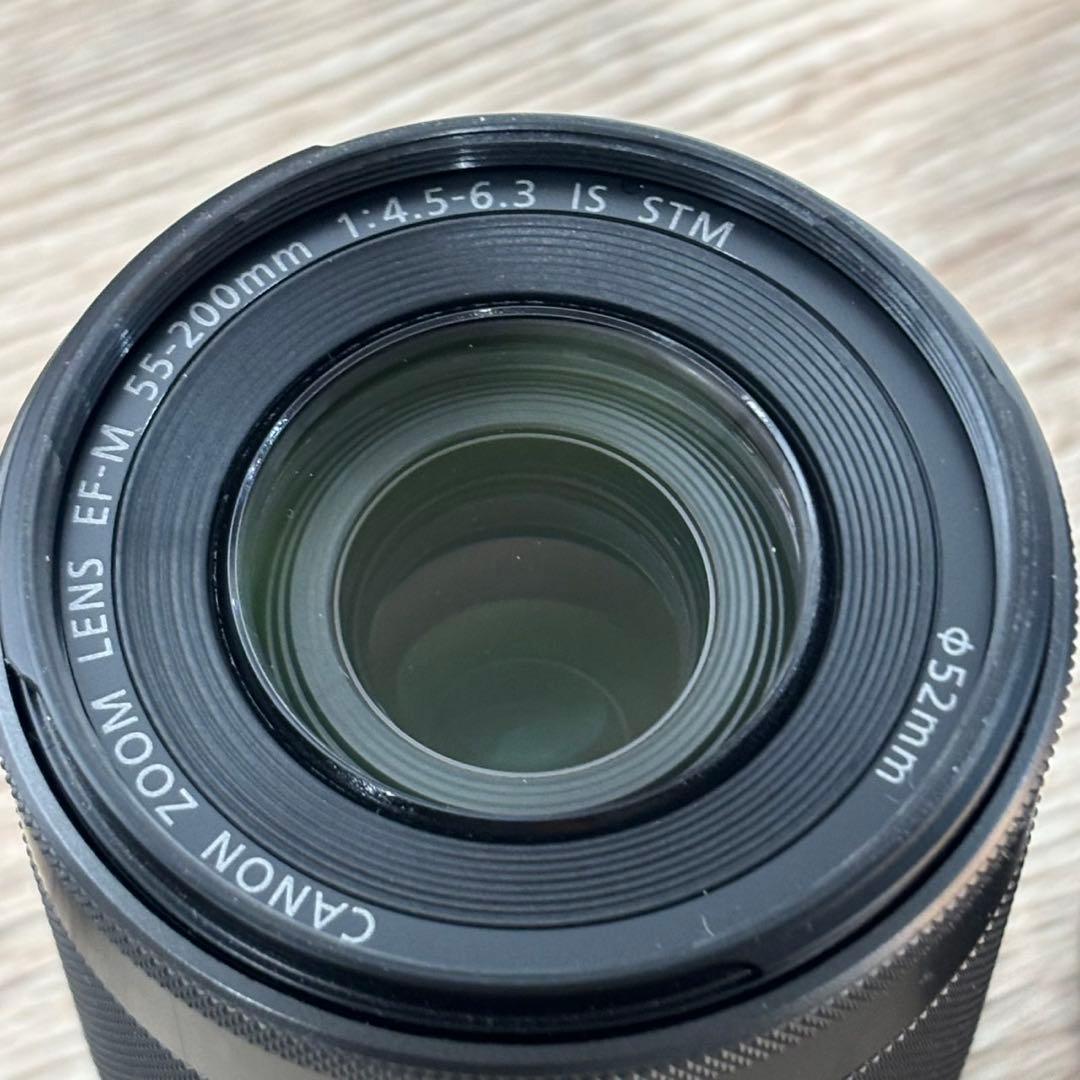 Canon EOS M2 ミラーレスカメラ レンズ×2 18-55mm B10