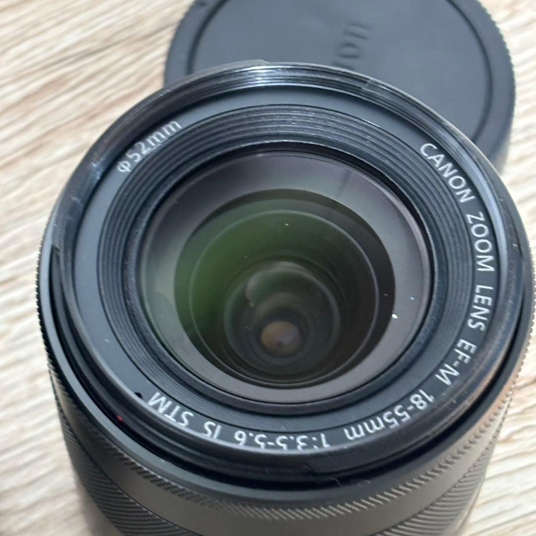 Canon EOS M2 ミラーレスカメラ レンズ×2 18-55mm B10