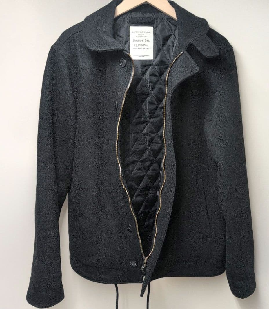 HOUSTON WAIPER別注 メルトン N-1デッキジャケット【WP11】