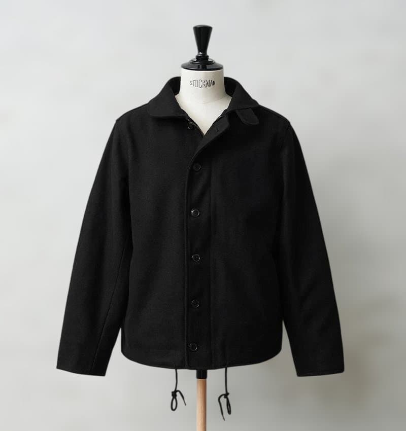 HOUSTON WAIPER別注 メルトン N-1デッキジャケット【WP11】