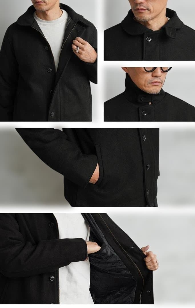 HOUSTON WAIPER別注 メルトン N-1デッキジャケット【WP11】