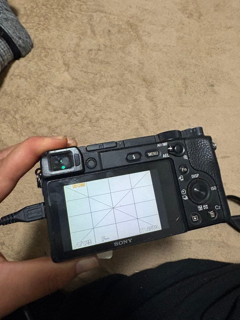 SONY α ミラーレスカメラ　α6400 ジャンク