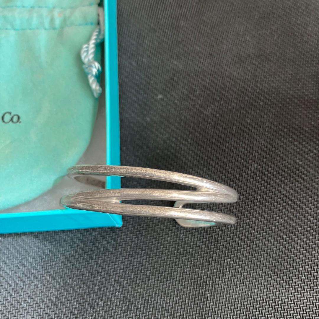 ティファニー ダイアゴナル バングル ブレスレットシルバー 925