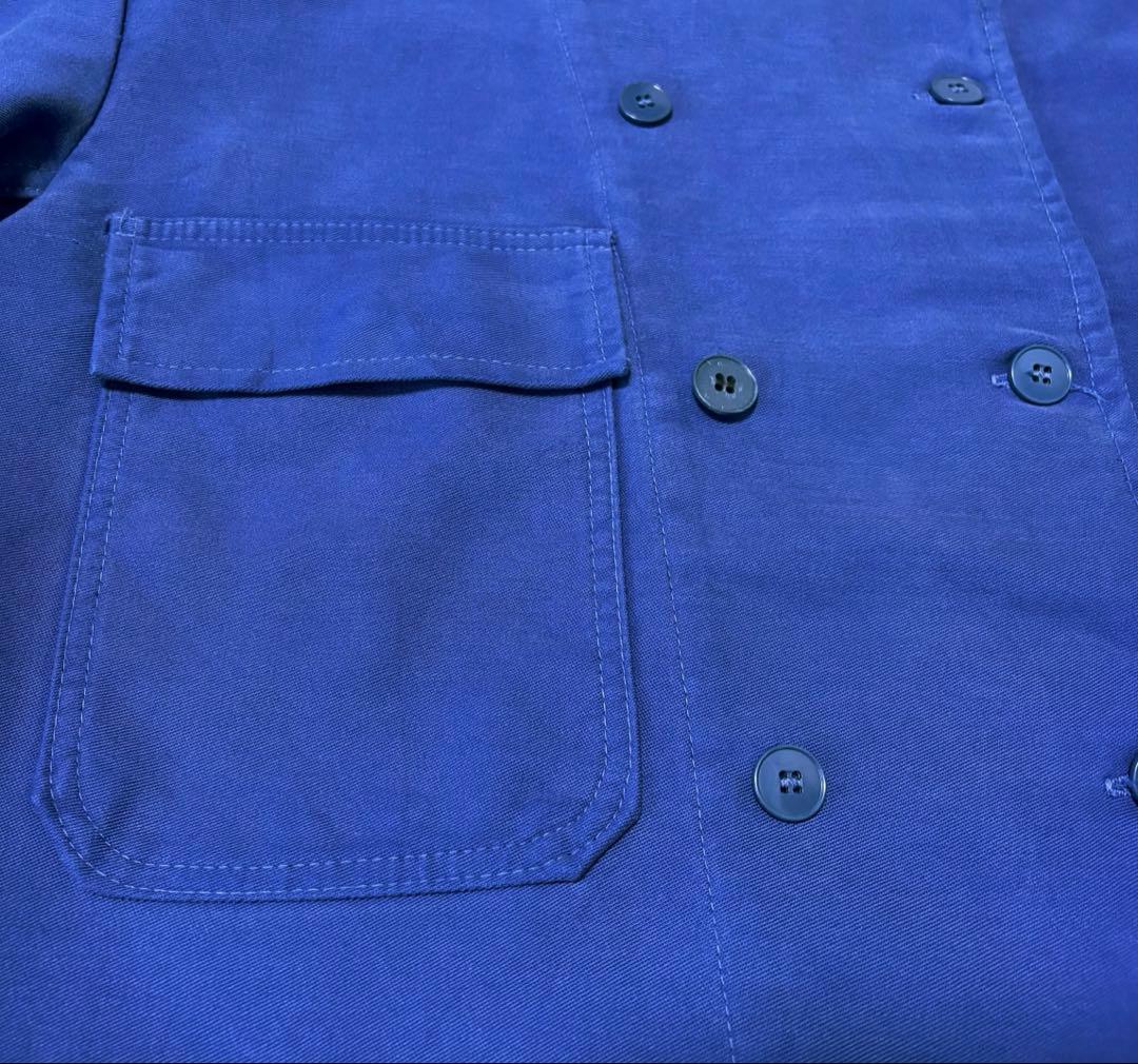 【レア】60s ダブルブレスト モールスキン ワークジャケット XL