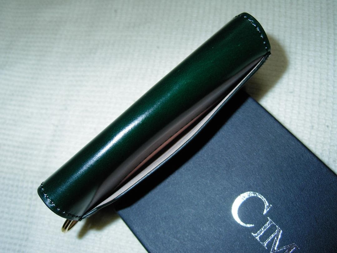 新品 60％OFF レーデルオガワ アニリンコードバン キーケース 日本製