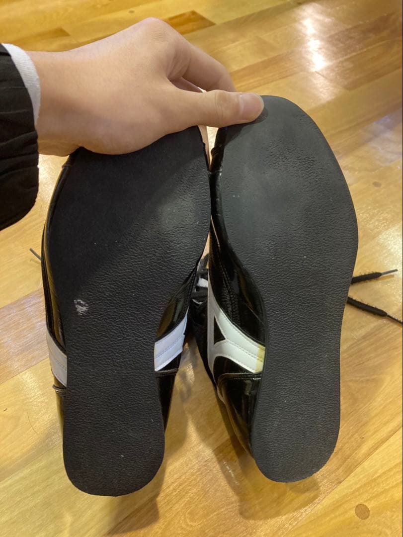 Mizuno ボクシングシューズ ハイカット ブラック/ホワイト