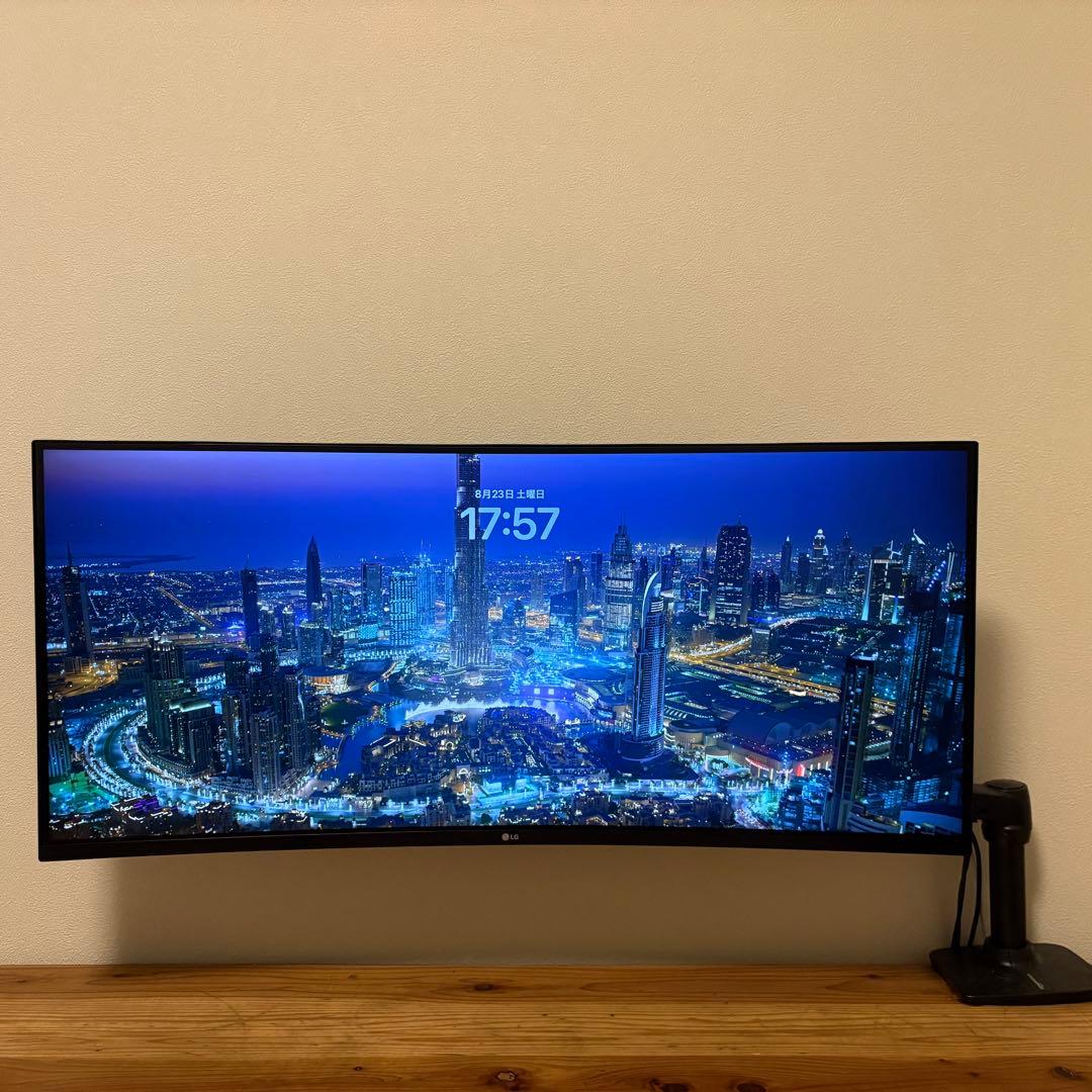 【LG】ウルトラワイドディスプレイ + モニターアーム