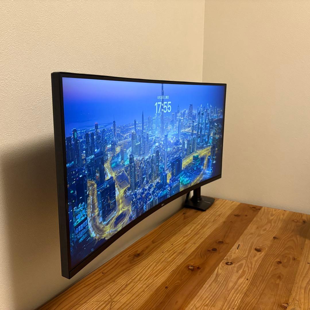 【LG】ウルトラワイドディスプレイ + モニターアーム