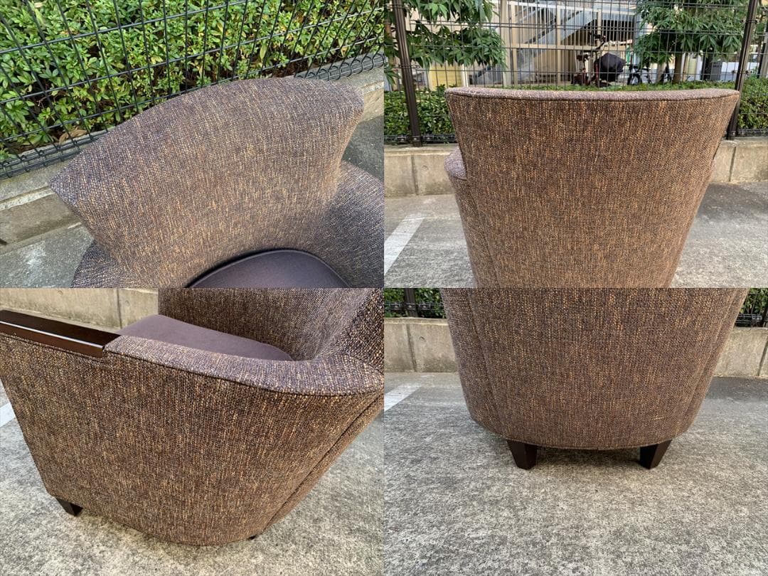 カッシーナイクスシー｜チェアマン｜1シーターソファ｜フィリップユーレルデザイン｜