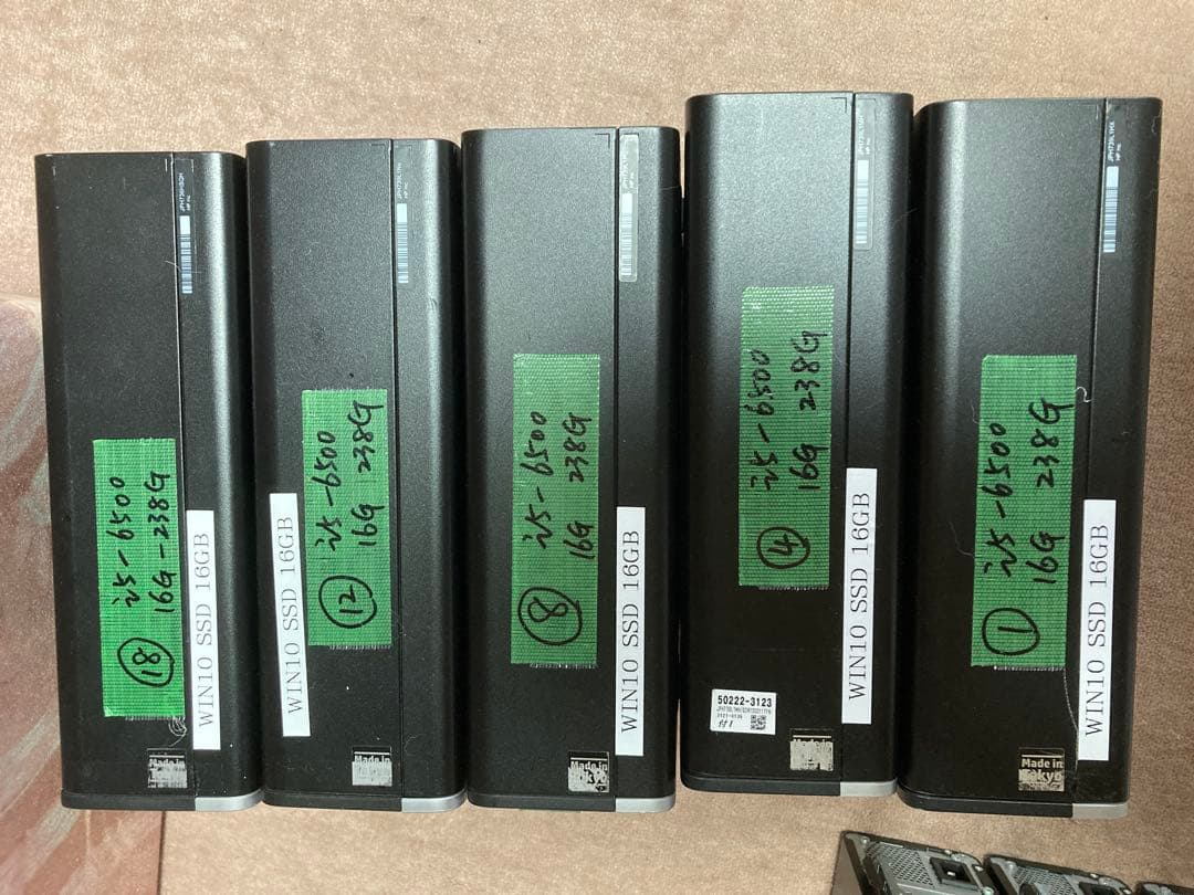 HP ProDesk 600 G3 SFF パソコンディスクトップ本体5台