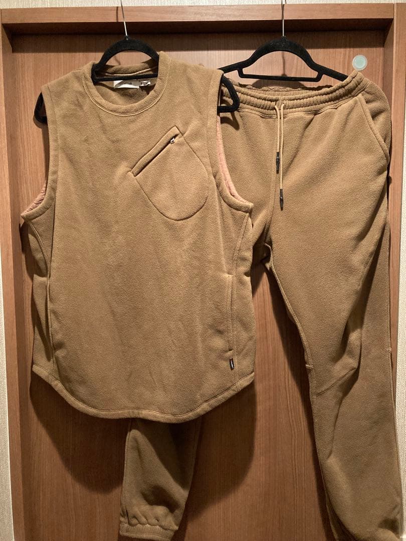 nonnative フリースセットアップ　polartec