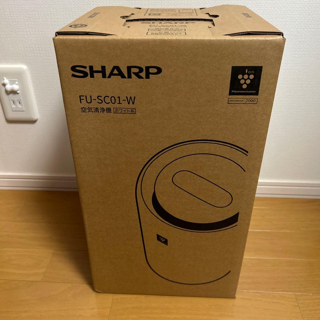 シャープ 空気清浄機 FU-SC01-W プラズマクラスター 7000