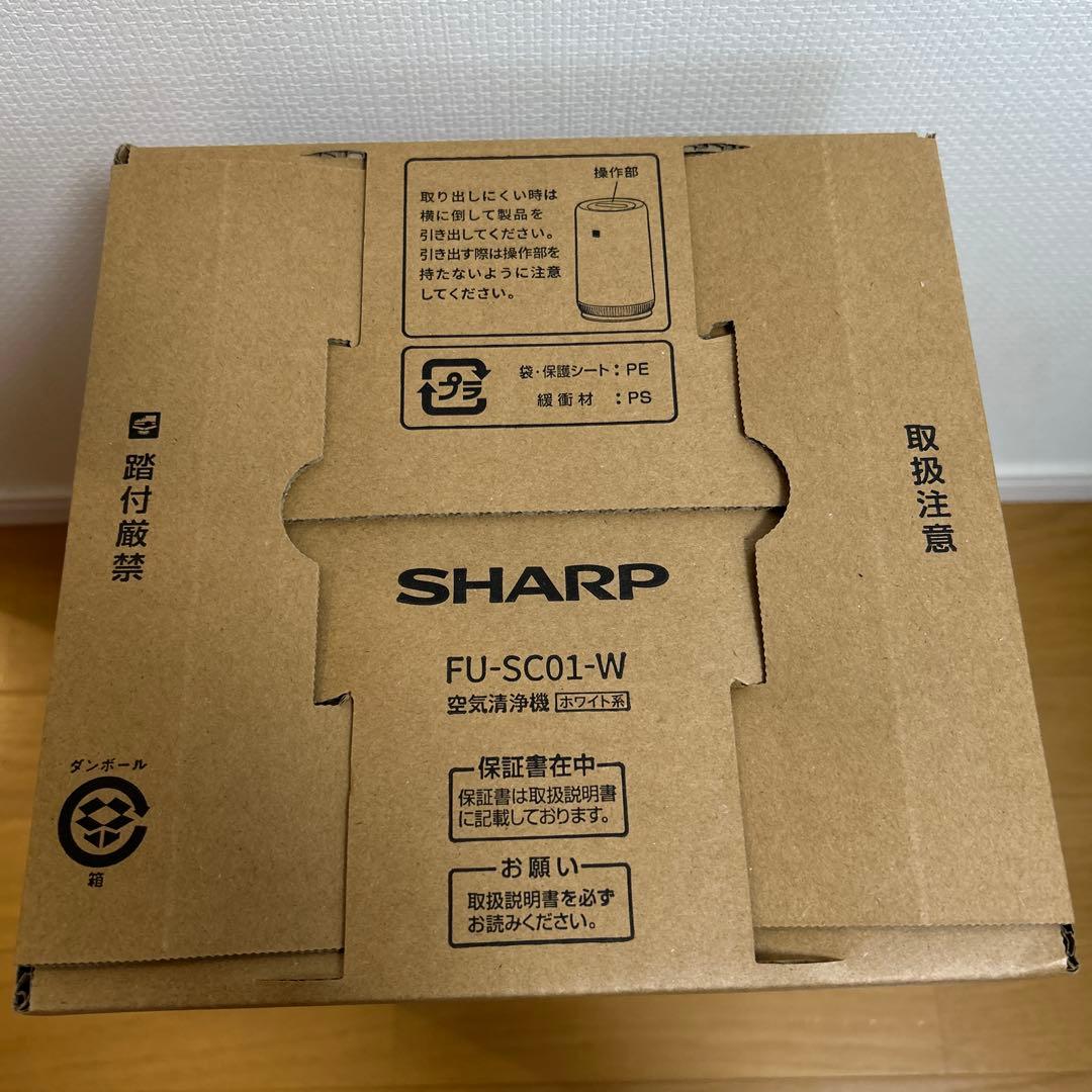 シャープ 空気清浄機 FU-SC01-W プラズマクラスター 7000
