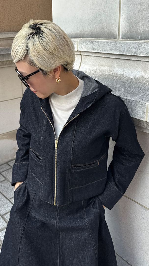 新品未使用タグ付き♡JENNE パリジェンヌデニムジャケット ジェンヌ