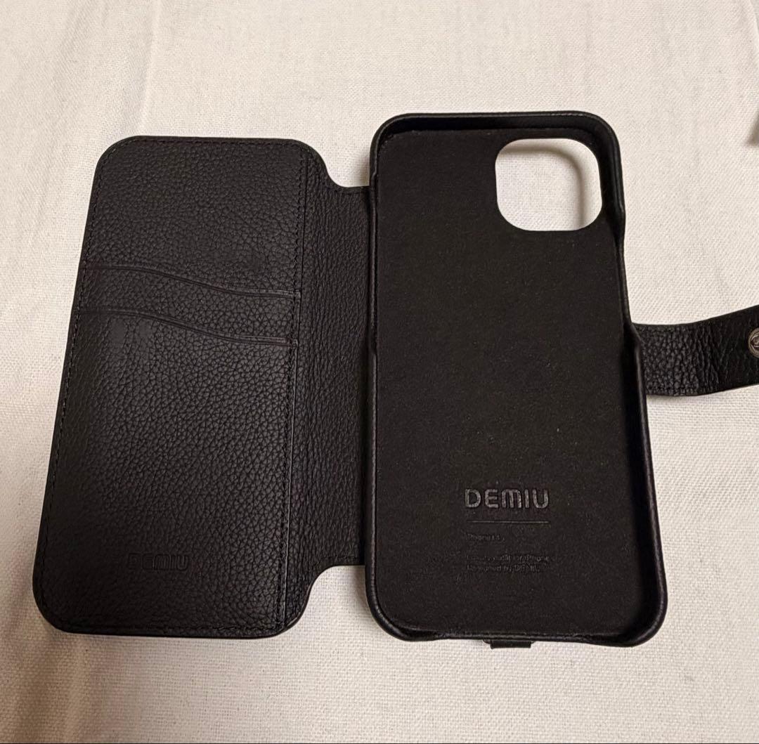 DEMIU BALLON 美品 ストラップ付き iPhone14 ブラック