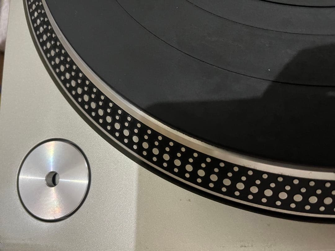 Technics 　ターンテーブル シルバー トーンアーム付き