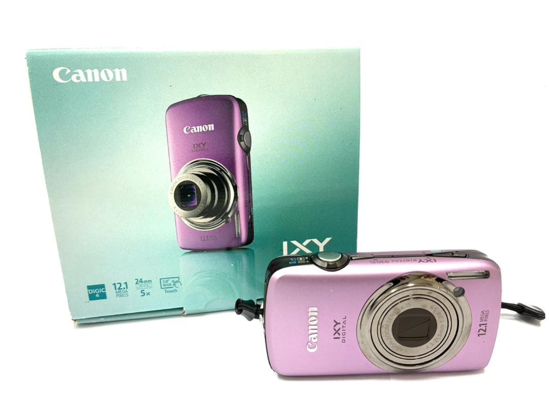 S11-073 キャノン IXY DIGITAL 930IS ピンク 付属品付き