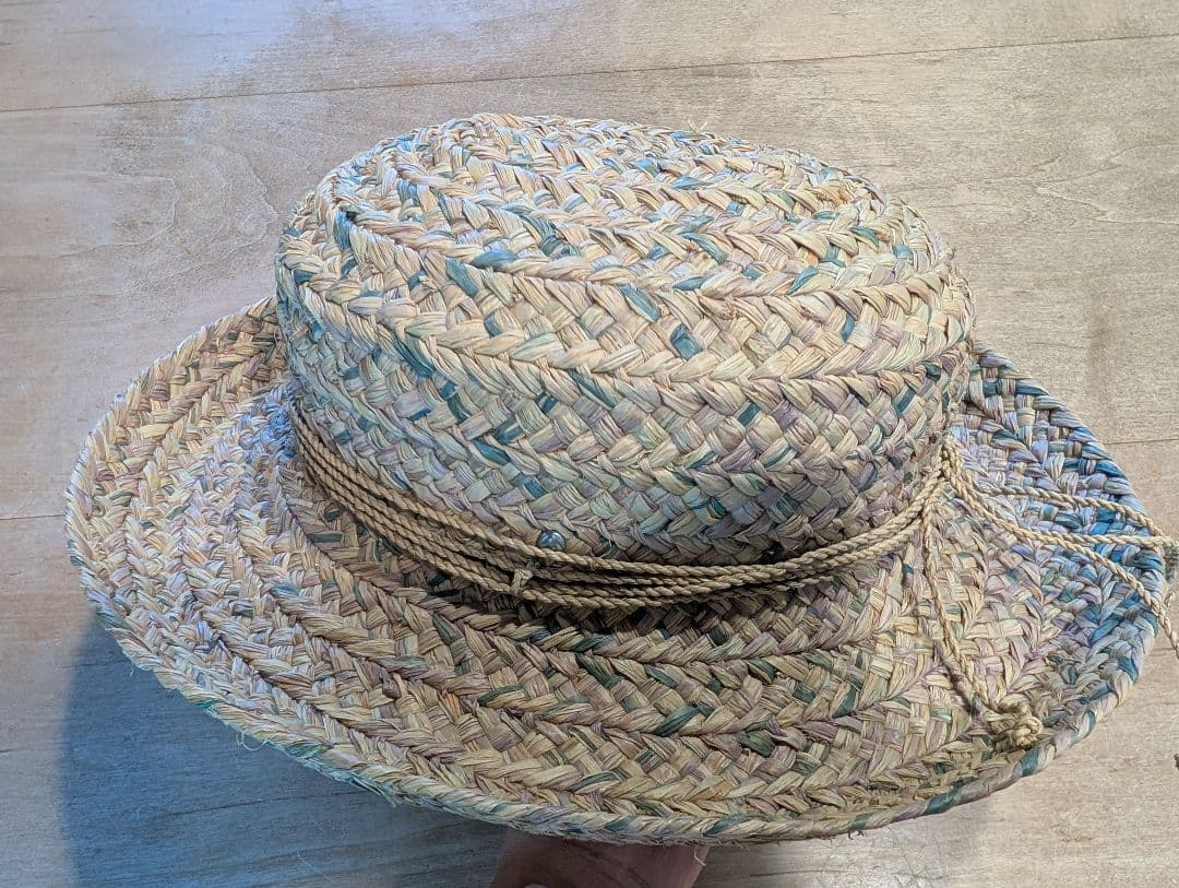 【HELEN KAMINSUKI】ラフィアハット made in マダガスカル