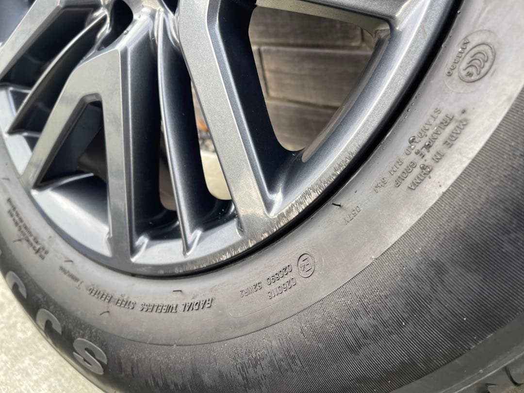 日産 エクストレイル 純正17インチ タイヤ・ホイールセット