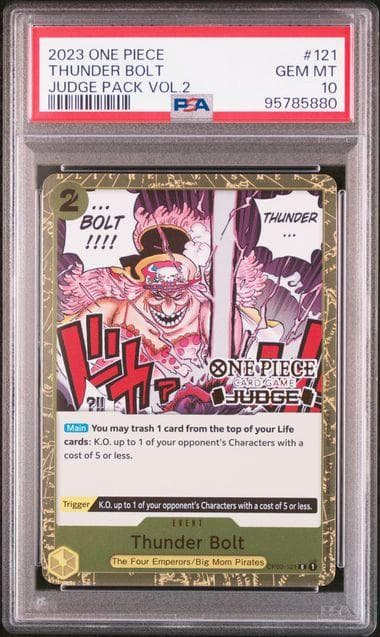 海外版ジャッジプロモ 2023 ライテイ（Thunder Bolt）PSA10