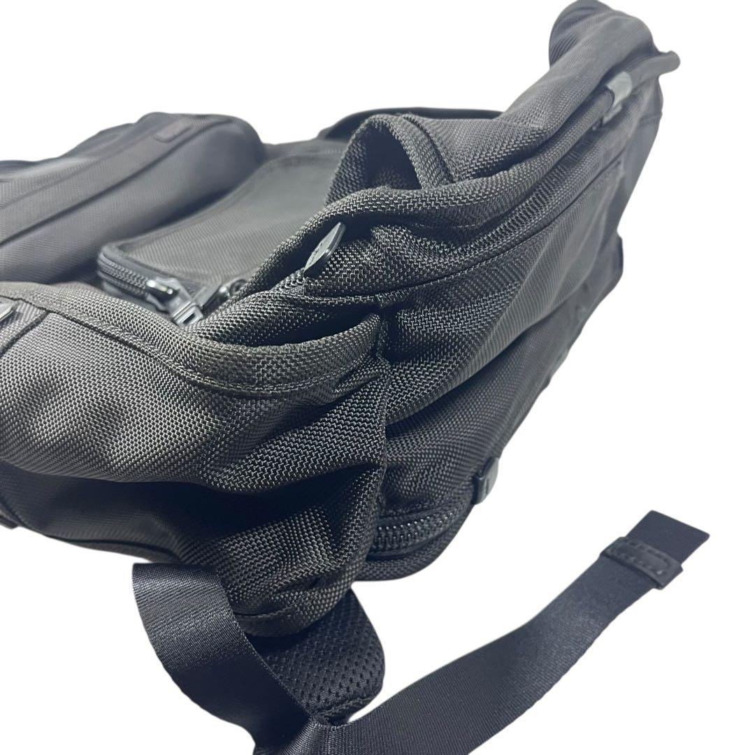 廃番TUMI T-Passリュック バックパック PC レザー ナイロン 黒