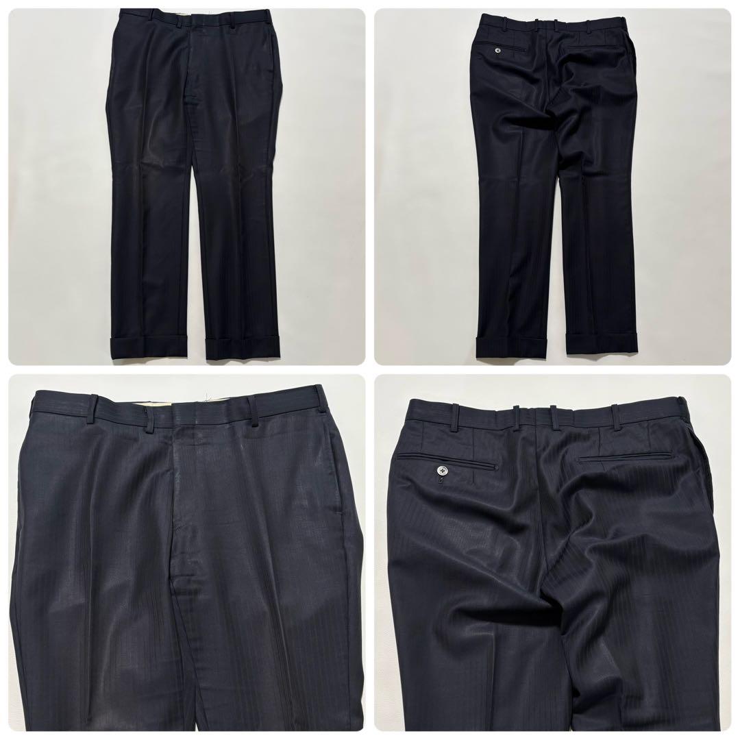 エルメネジルドゼニア スーツ セットアップ ペイズリー S〜Мサイズ相当 メタル