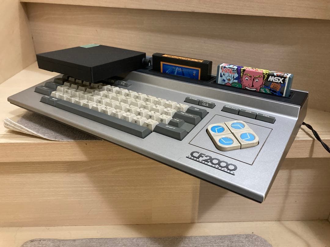 MSX CF-2000 ナショナル LT化　TFT液晶,スピーカー搭載