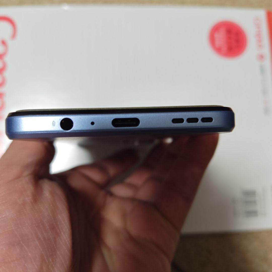 Motorola スマートフォン ダークブルー