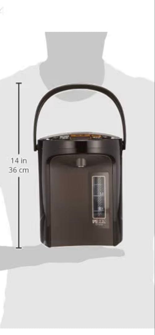 象印　電気まほうびん　電気ポット　優湯生2.2リットル　ブラウン