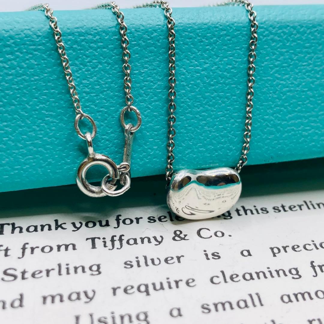 極美品✨ ティファニー ネックレス ビーン エルサペレッティ AG925