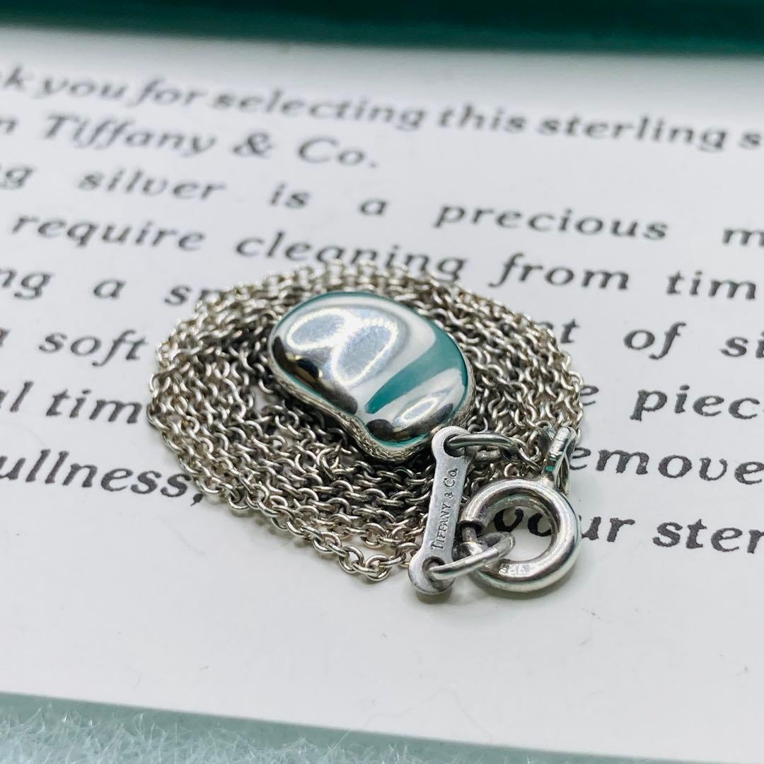 極美品✨ ティファニー ネックレス ビーン エルサペレッティ AG925