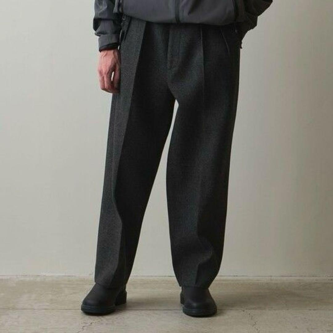 Steven Alan クッキークロス インツープリーツ ドレス トラウザーズ