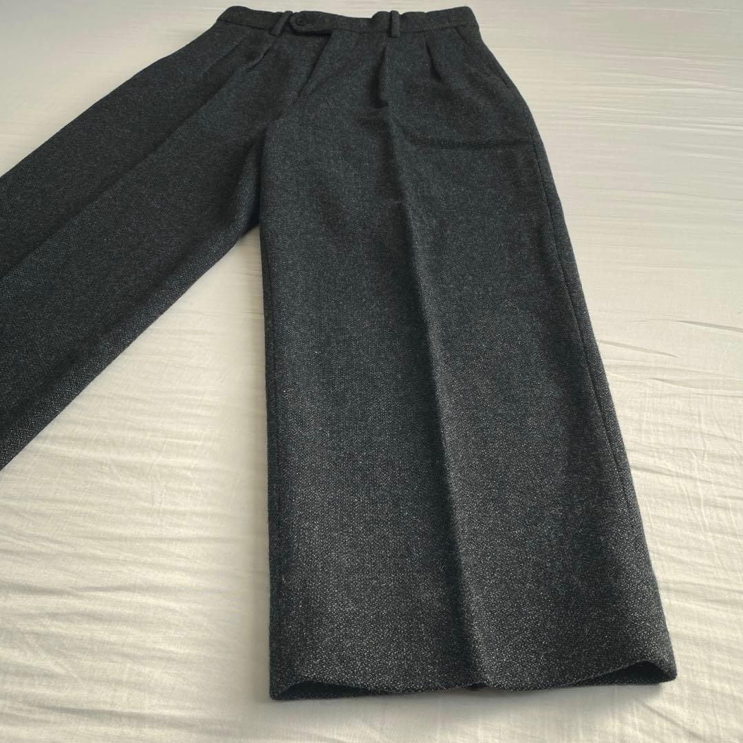 Steven Alan クッキークロス インツープリーツ ドレス トラウザーズ