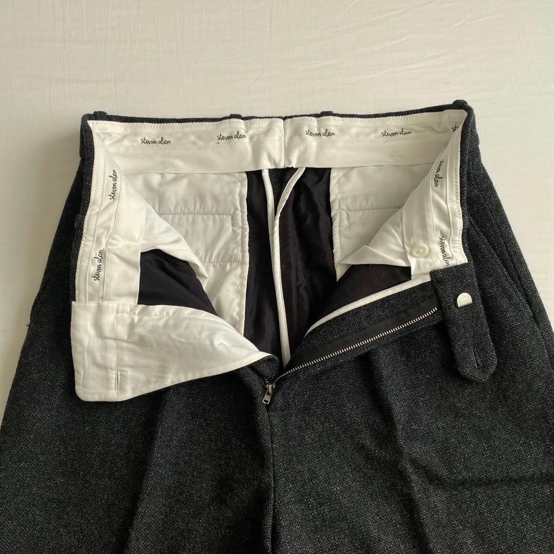 Steven Alan クッキークロス インツープリーツ ドレス トラウザーズ
