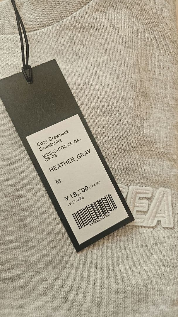 WIND AND SEA　Cozy Crewneck Sweat