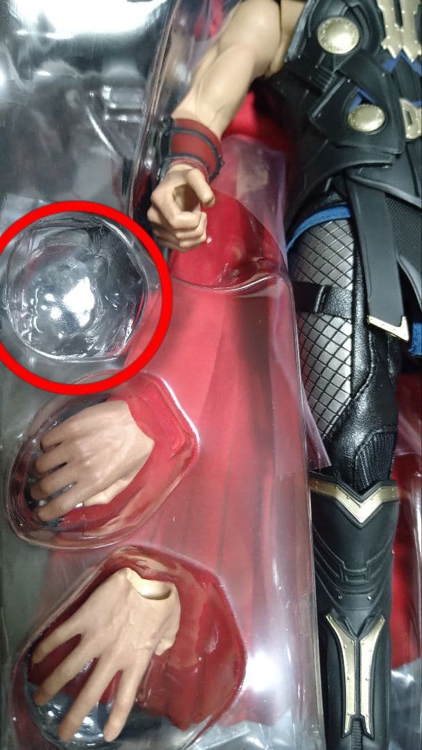 【欠品あり】hottoys マイティソー ダークワールド ライトアーマーver.