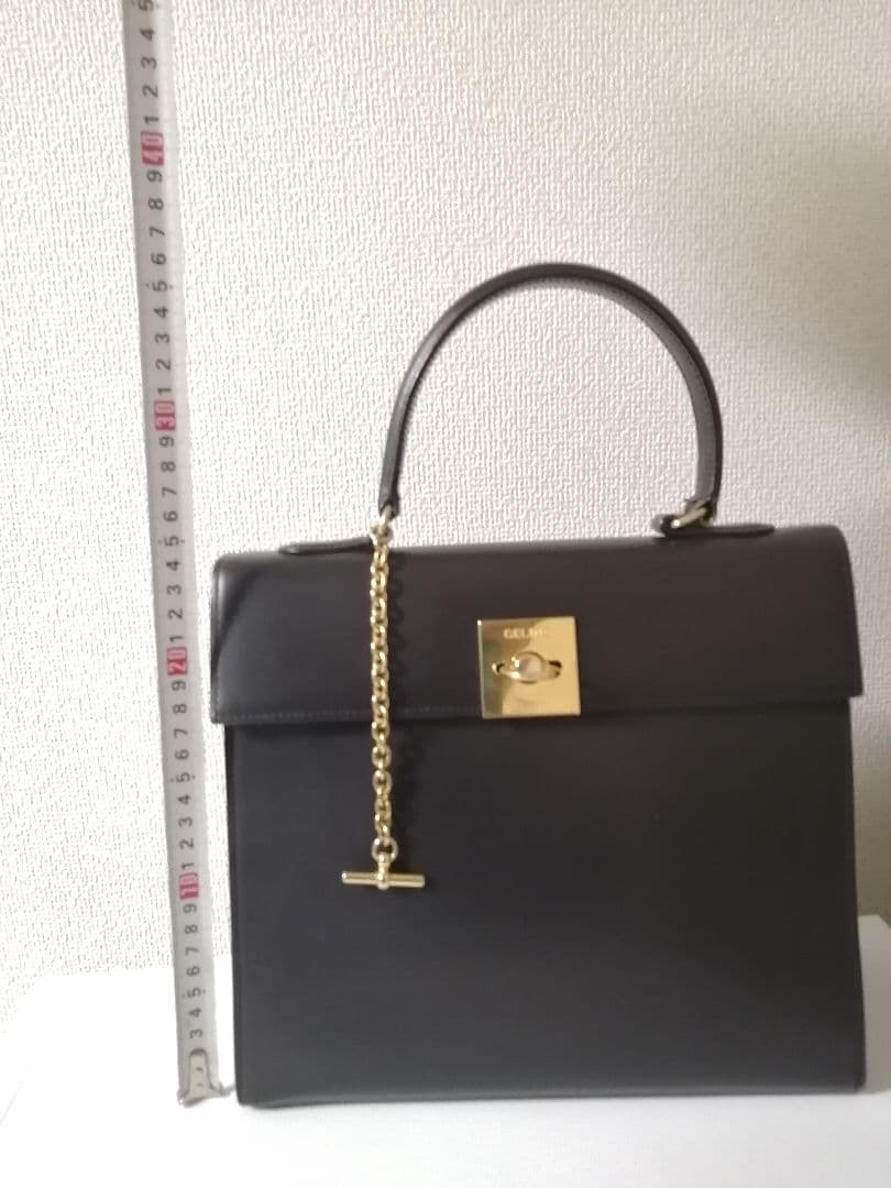 セリーヌ　ヴィンテージ　カバン美品、袋付き