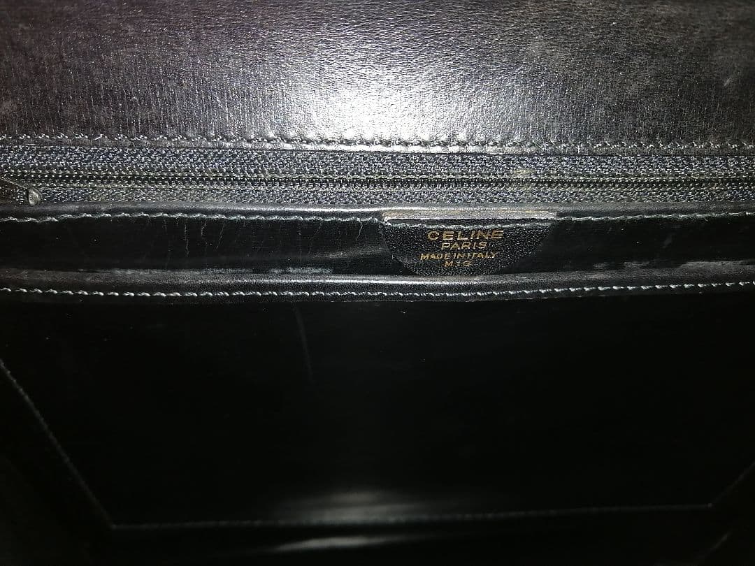 セリーヌ　ヴィンテージ　カバン美品、袋付き