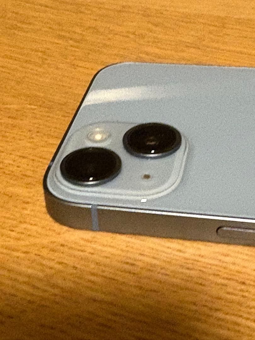 ジャンク品★iPhone 14 本体（画面フィルム/カバー/充電コード付）