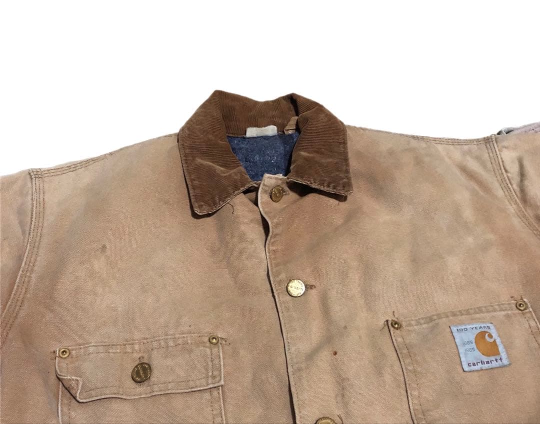 80's Carhartt ミシガンチョアコート 100周年タグvintage