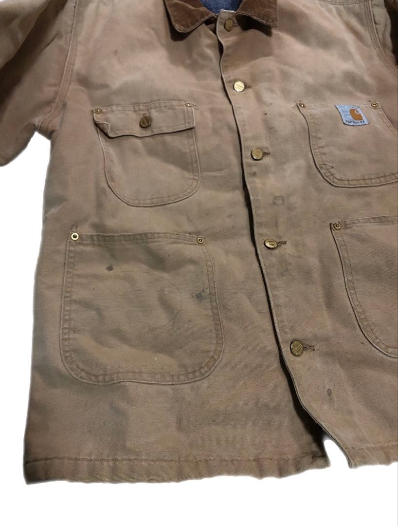 80's Carhartt ミシガンチョアコート 100周年タグvintage