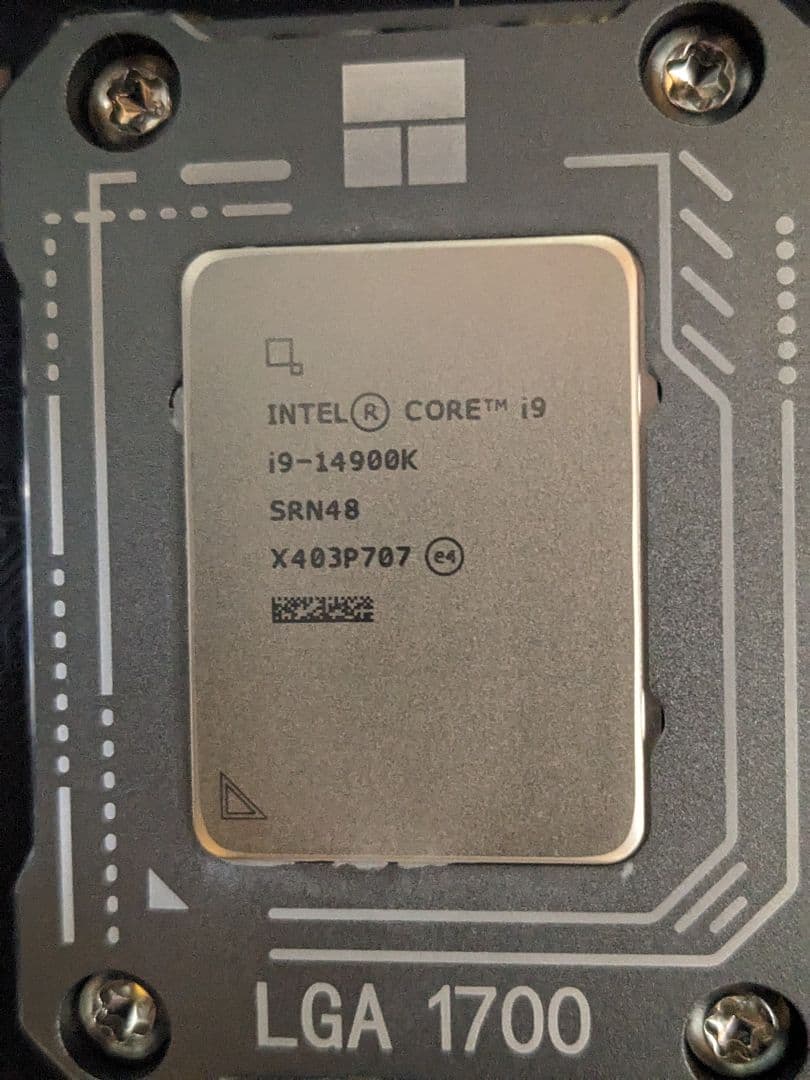 【Intel問題対策済み】i9-14900K+Z790 マザーボードセット