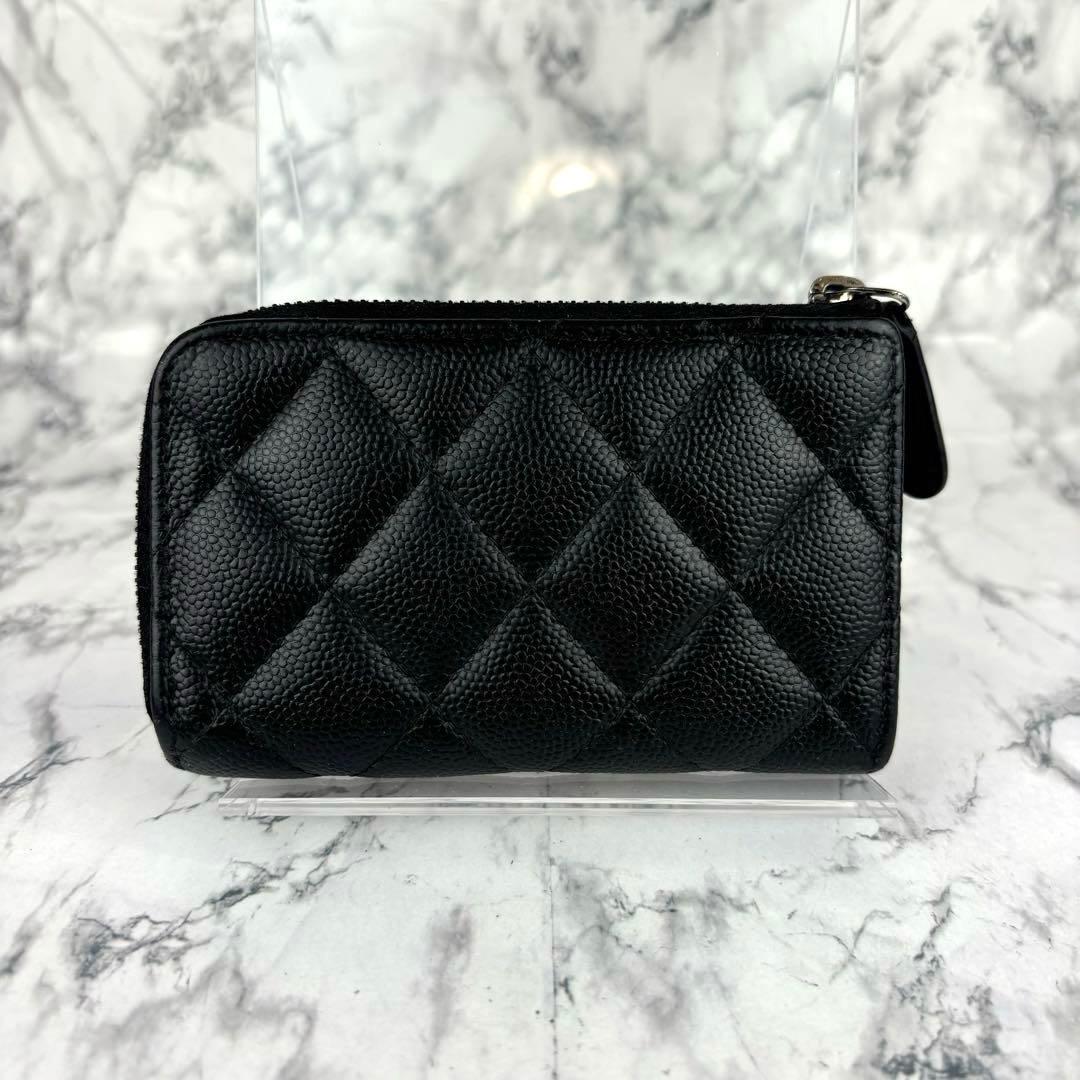 45 CHANEL マトラッセ　キャビアスキン　ケース