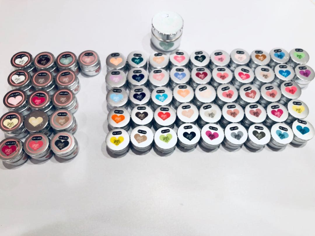 ラピジェル カラージェル 中古 61種類.63個☆