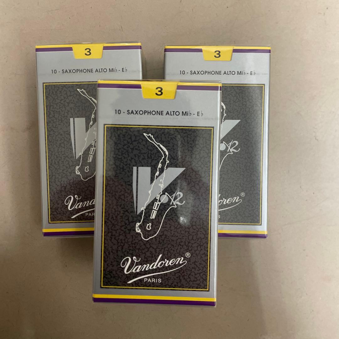 アルトサックス　V12 3番　3箱セット